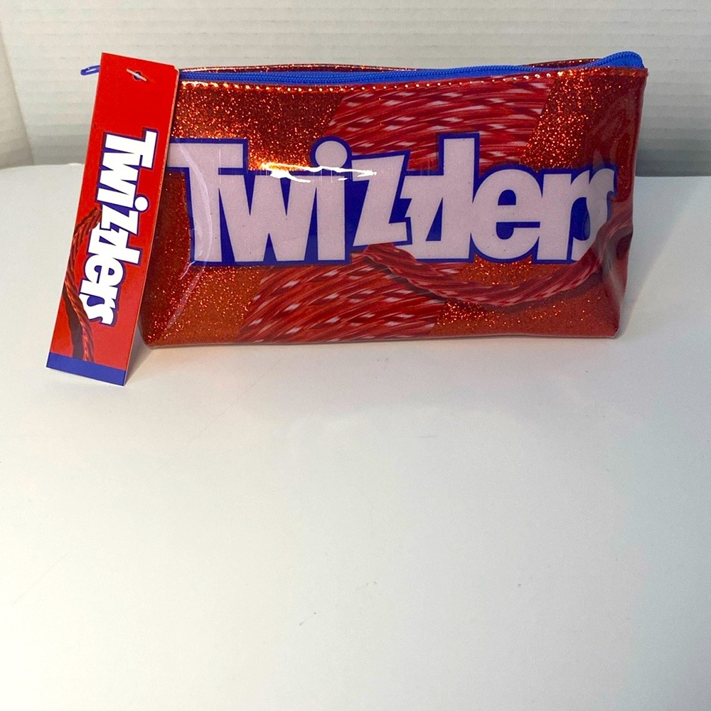 2/$20 Glitter Twizzler Kid’s Travel Bag – Red, Blue & White